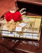 Kira Gold Söz Nişan Kız İsteme Çikolatası - 1