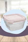 2'li Set Kare Saklama Kabı 2500ml Kapaklı Cook&Keep - 2