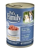 PET'S FAMİLY KUZU ETLİ KÖPEK KONSERVESİ 400 GR - 1