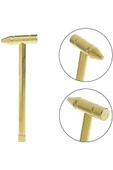 16 cm Mini Çekiç 5 i 1 Arada Cep Çekiç 4'lü Tornavida Ucu Tamir Seti Takı Saat Elektronik Tamiri - 2