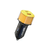 Iphone Uyumlu 48 W Type-c Ve Usb Girişli Araç Çakmaklık Hızlı Şarj Aleti - 1