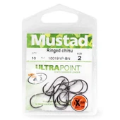 Mustad Eyed Chinu 10019NP-BN Olta İğnesi  Standart NO: 6 - 10LU thumbnail 3