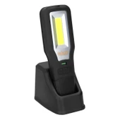 El Feneri Mıknatıslı Şarjlı Güçlü Beyaz ve Sos Işıklı Kamp Lambası Led Aydınlatma Ultraviole Işık - 5