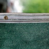 95 GÖLGELİK BAHÇE ÇİT FİLESİ 1 metre x 12 metre YEŞİL thumbnail 4