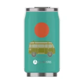 Les Artistes Paris Isı Yalıtımlı Kutu Çelik Termos 280ml West Coast  Çok Renkli 280 ML thumbnail 4