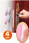 TİNEKE  Çok Amaçlı Silikon Kapı Duvar Koruyucu Tampon 4lü Paket - 1