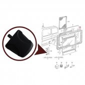 VW TRANSPORTER T4 için SÜRGÜLÜ KAPI CAM AÇMA MANDALI 7D0847733A - 3