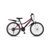 Ümit Faster 26 Jant V Fren Kadın Dağ Bisikleti Mürdüm Beyaz 2669 thumbnail 2