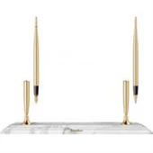 SCRIKSS MASA SETI BEY.MERMERLI GOLD CIFTLI D+T - 1