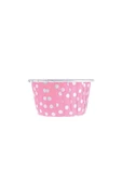 Dolphin Açık Pembe Puantiyeli Muffin Kek Kapsülü 50li - V - 3