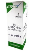 Ethex Polietilen Sarı Streç Film 45 Cm 8 Mikron 1500 Metre - 2