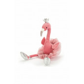 Fancy Flamingo Balerin Kostümlü Kuğu Uyku ve Oyun Arkadaşı 34 cm - 1