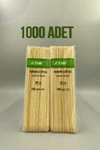 Ethex Bambu Çöp Şiş 100 Adet 10 'lu Paket / 20 Cm - 1