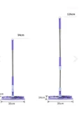 Ethex Mandallı Mikrofiber Sihirli Mop+ Yedek (Yüzey Temizleyici  Mendil) Uyumlu - 3