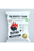 YT MARKETING Tek Kibritle Yanan Yeni Nesil Mangal Kömürü Tezyak Duman Is Kokuya Son Çevre Dostu 2 Kg - 1