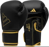 Adidas  ADIH80 Hybrid 80 Boks Eldiveni Kick Boks Eldiveni Siyah Altın - 1