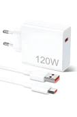 Type-c 120w (WATT) Turbo Şarj Aleti Cihazı Adaptörü Kablo (SET) - 4