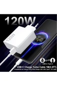 Type-c 120w (WATT) Turbo Şarj Aleti Cihazı Adaptörü Kablo (SET) - 5