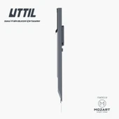 UTTIL PTUK08-NS Cep Tipi Segmentsiz Bıçaklı 18 mm Metal Maket Bıçağı - 4