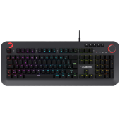 GamePower Starscream RGB Turuncu Switch Türkçe Q USB Suya Dayanıklı Optik Mekanik Gaming Klavye - 1