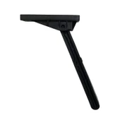 4 Adet Katlanabilir Siyah Yer Sofra Ayağı Katlanır Yer Sofrası Sini Altı Plastik Ayak 22 Cm - 6