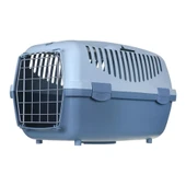 Stefanplast Gulliver 2 Metal Kapılı Kedi ve Küçük Irk Köpek Taşıma Çantası Mavi - 4