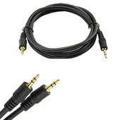 Ayt Fully G-502B 3.5 Mm Stereo Erkek Erkek 1.5 Metre Aux Kablo Teyp Ses Kablosu - 2