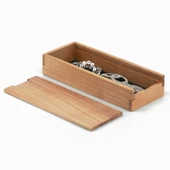 Woodsaka Sürgülü Kapaklı Takı ve Aksesuar Kutusu - Model 1 - 1
