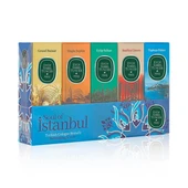 EST 16 ML SİLİNDİR CAM ŞİŞE KOLONYA 5 Lİ SET - SOUL OF İSTANBUL - 1