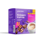 GREEN LABEL KUTULU KOLAJEN KAHVE STICK 3,5G X 24 STICK - 1