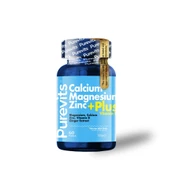 PUREVITS CA MG ZN VİTAMİN D - 90 TABLETS - 1