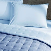 TAÇ DONNA SLEEPER ÇİFT KİŞİLİK YORGAN SETİ MAVİ - 2