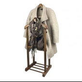 Kadima Gürgen Çift Tepeli Dilsiz Uşak Cilalı Ceviz Sehpalı - 6