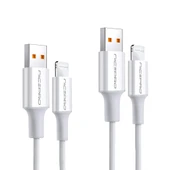 NPO UTL02 60W 20cm TPE USB to Lightning Hızlı Şarj ve Data Kablosu 2 adet - 1