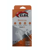 Elba ELB04-PD-25WTypc Beyaz 25W Typc-e Ev Şarj Kafa+1mt Type-c To Type-c Kablo 3.1 Hızlı Şarj - 1
