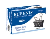 Rubenis 51 mm. Double Klips Metal Kıskaç - 2