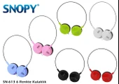 Snopy Sn-613 Baş Üstü Kulaklık Kırmızı - 1