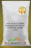 Gübre Dap Diamonyum Fosfat 18 46 0 Azot Fosfor Bitki Meyve Sebze Granül NP Taban Gübresi 5Kg - 2