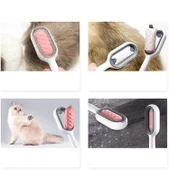 Islak Mendil Aparatlı Kedi Köpek Tüy Temizleyici Toz Toplayıcı Tiftik Toplayıcı Tarak - 3