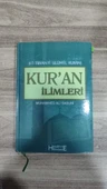 KURAN İLİMLERİ ( ET TİBYAN Fİ ULUMİL KURAN) CİLTLİ - 1