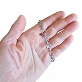 Metal Zincir Ayna Avize Floresan Saksı Askı Zinciri -10 Metre - 2