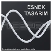 NPO UTL20 45W 2m TPE USB to Lightning Hızlı Şarj ve Data Kablosu 2 adet - 7