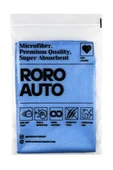 Roro Auto Olimpos Mikrofiber Oto Cam bezi 50x70 Mavi - 1