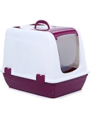 BÜYÜK BOY KAPALI KEDİ TUVALETİ 37X45X40CM - 1