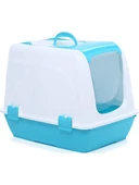 BÜYÜK BOY KAPALI KEDİ TUVALETİ 37X45X40CM - 2