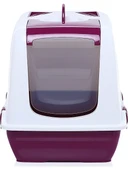 BÜYÜK BOY KAPALI KEDİ TUVALETİ 37X45X40CM - 6