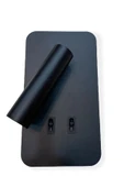 CT 5253 13w Siyah Kasa Günışığı Çift Kademeli Yatak Başı Okuma Işıklı Aplik - 2