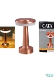 GOLD DOKUNMATİK ŞARJLI LED MASA LAMBASI CT-8435 CATA thumbnail 1