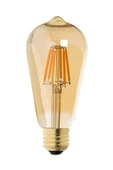Led Dünyam 8w Amber St64 Dekoratif Armut Rustik Led Ampül Ct-4290 - 1