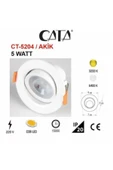 5 w Cob Led Ct-5204 Spot Beyaz Kasa 6500 K Beyaz Işık Rengi Yng Led-002 thumbnail 3